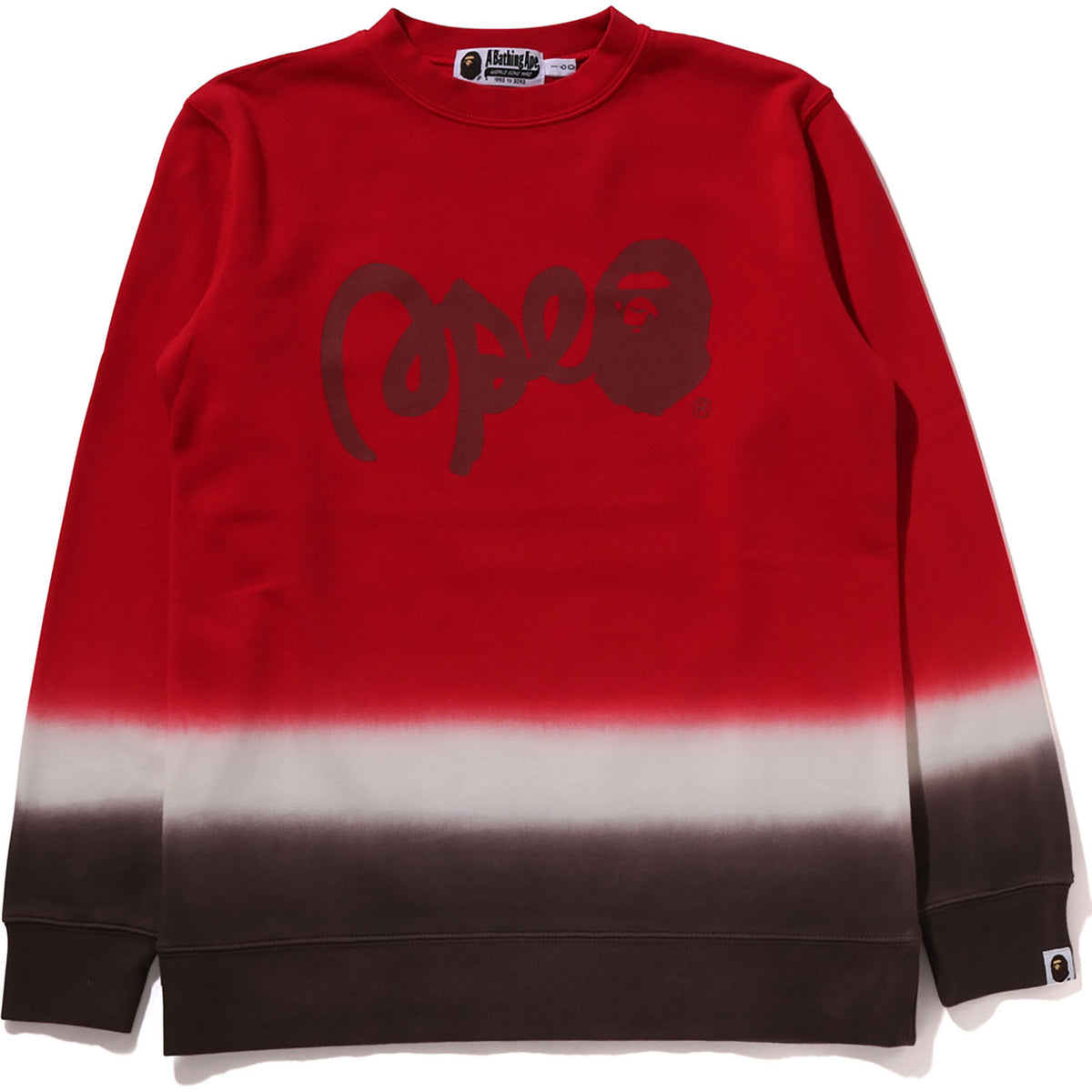 GRADATION BAPE CREWNECK SWEATSHIRT JR KIDS