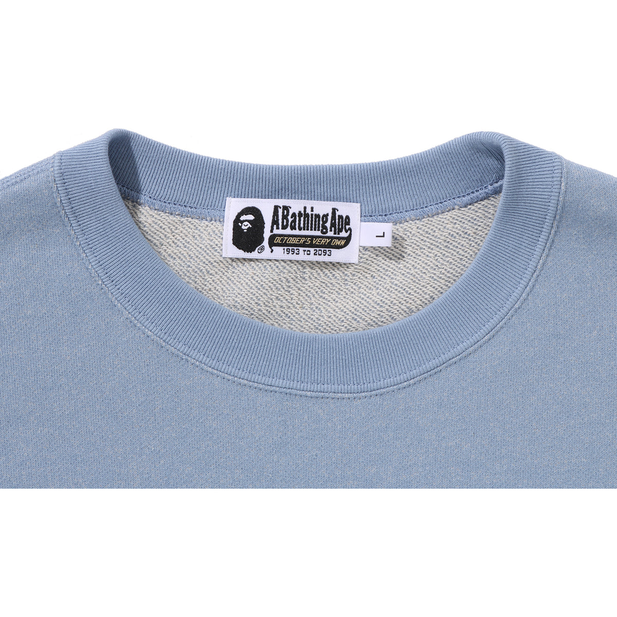 BAPE X OVO COLLEGE CREWNECK MENS