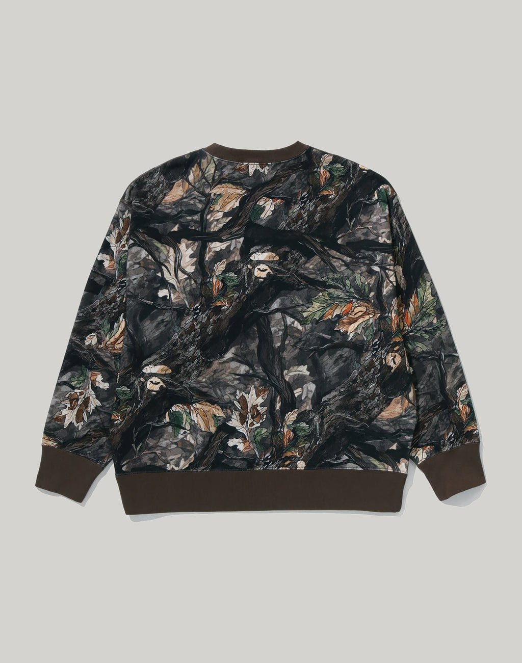 TREE EDGE CAMO COLLEGE RELAXED FIT CREWNECK MENS