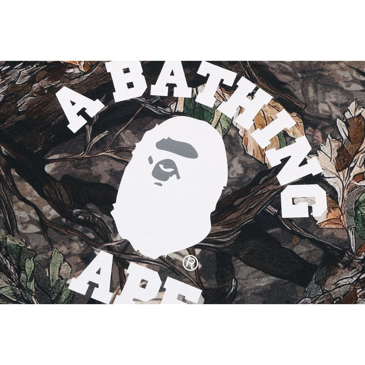 TREE EDGE CAMO COLLEGE RELAXED FIT CREWNECK MENS