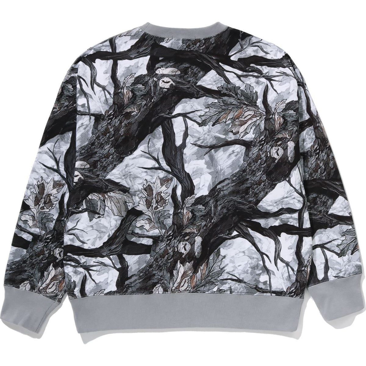 TREE EDGE CAMO COLLEGE RELAXED FIT CREWNECK MENS