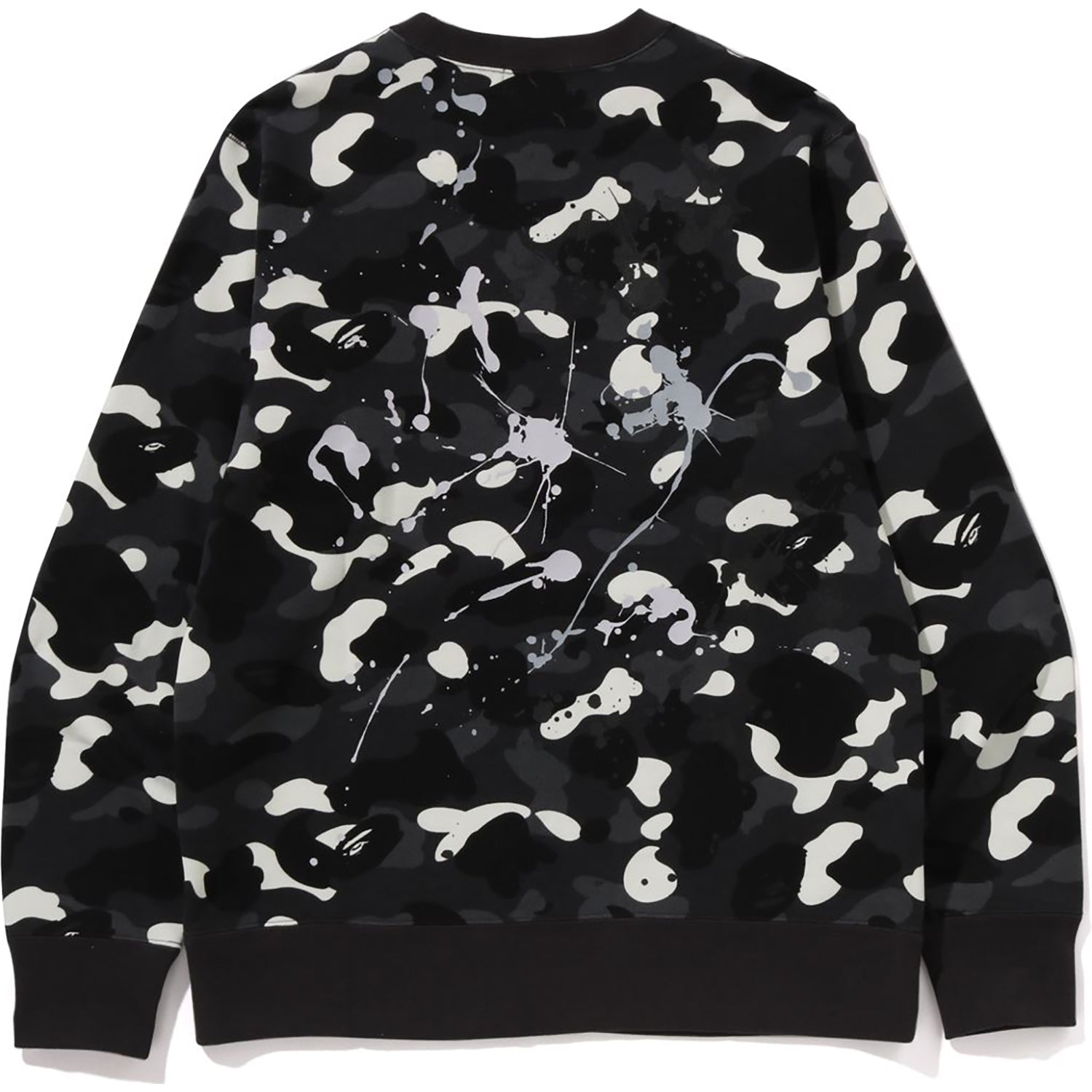 CITY CAMO PAINTING CREWNECK SWEATSHIRT MENS