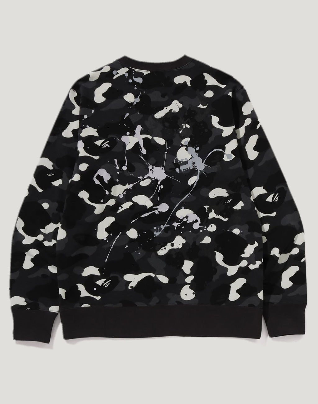 CITY CAMO PAINTING CREWNECK SWEATSHIRT MENS