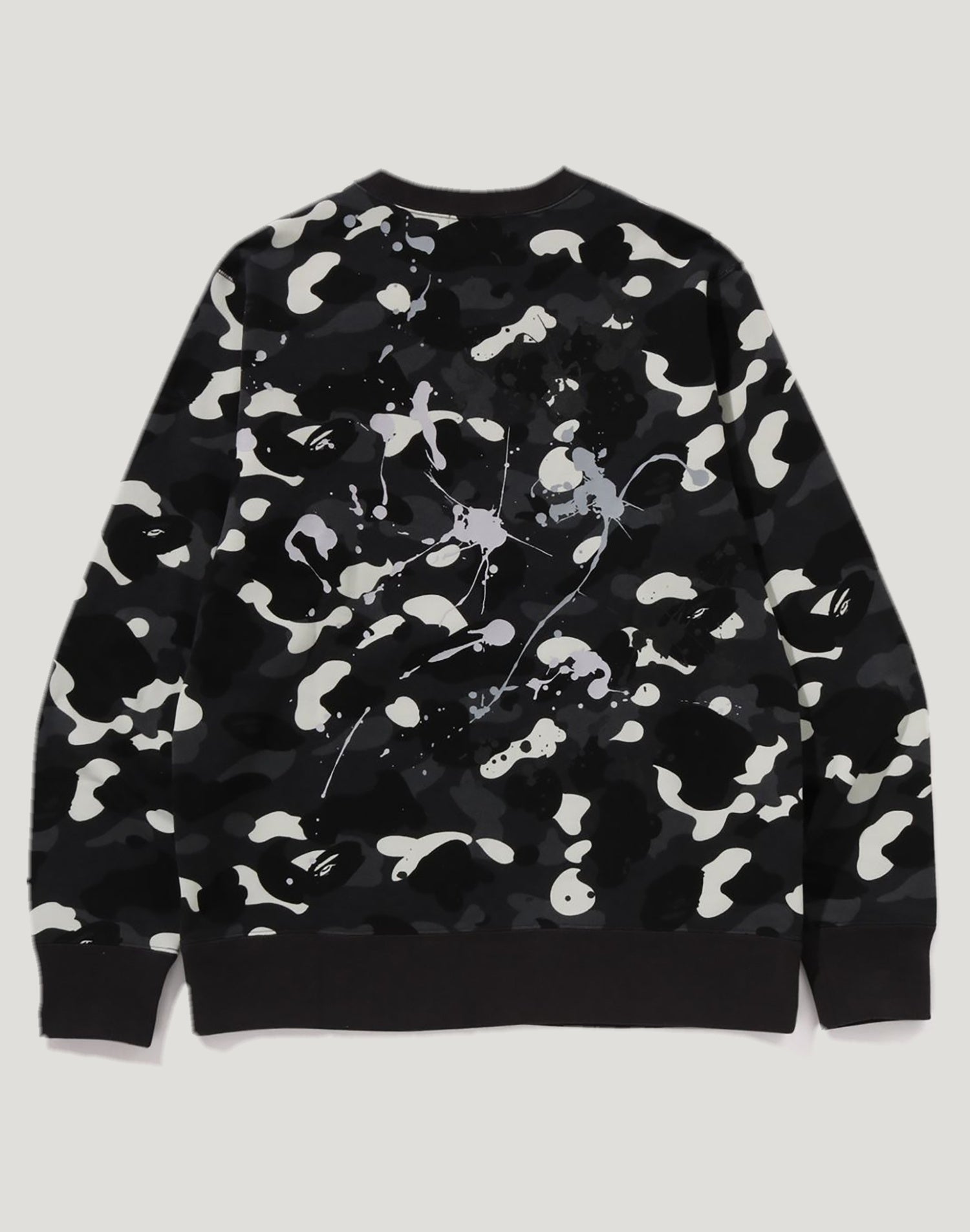 CITY CAMO PAINTING CREWNECK SWEATSHIRT MENS
