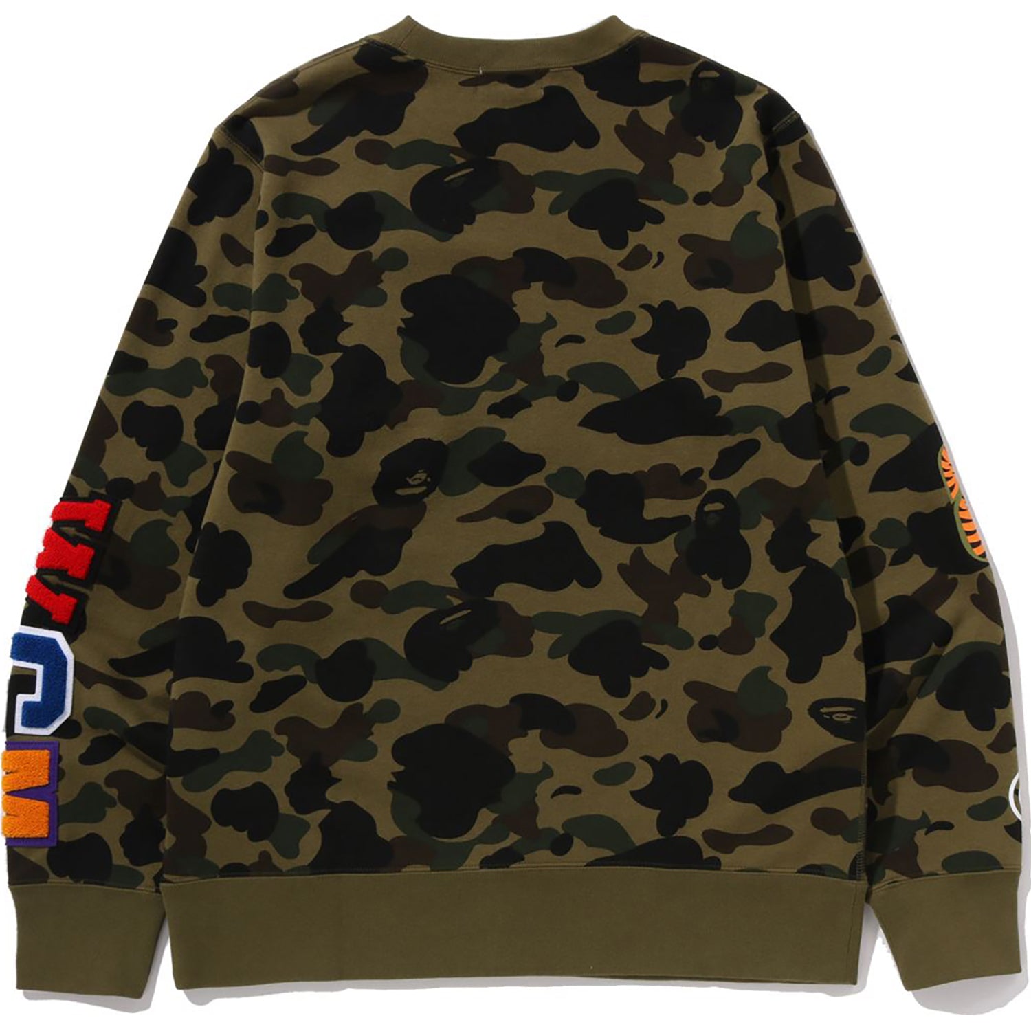 トップス A Bathing Ape CITY CAMO SHARK CREWNECK bape-x-clot-camo-shark-