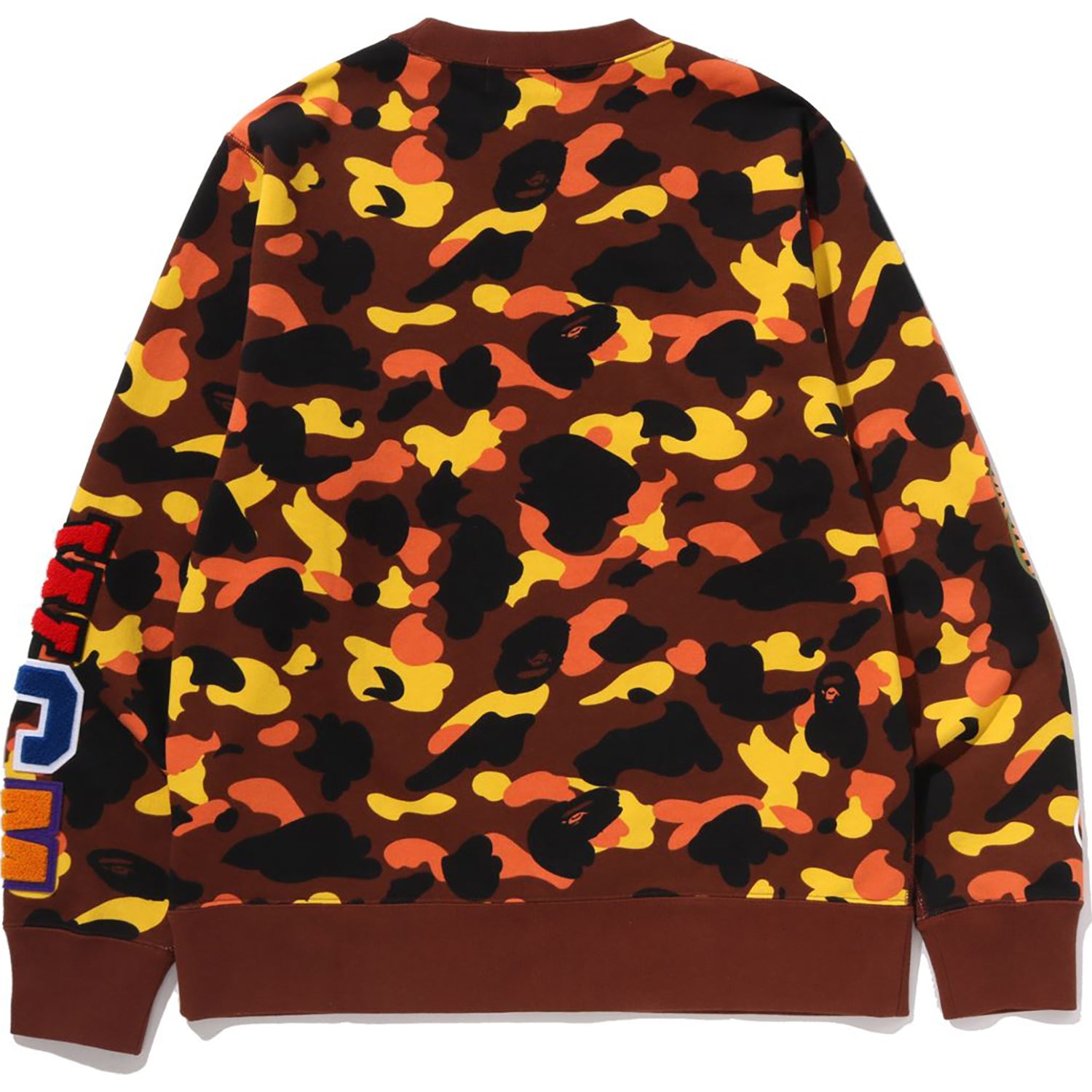 1ST CAMO SHARK Crewneck Sweatshirt - Men's Fall | BAPE – us.bape.com