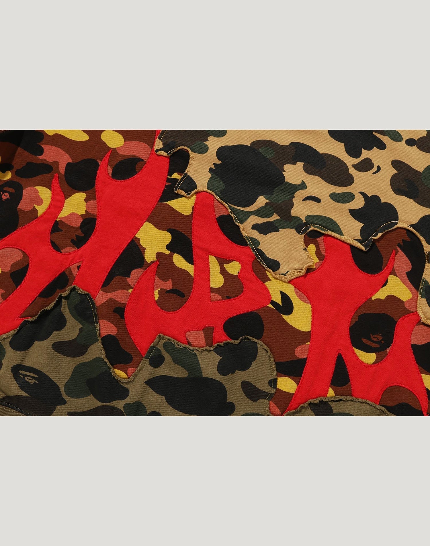 1ST CAMO UPCYCLED RELAXED FIT CREWNECK SWEATSHIRT MENS