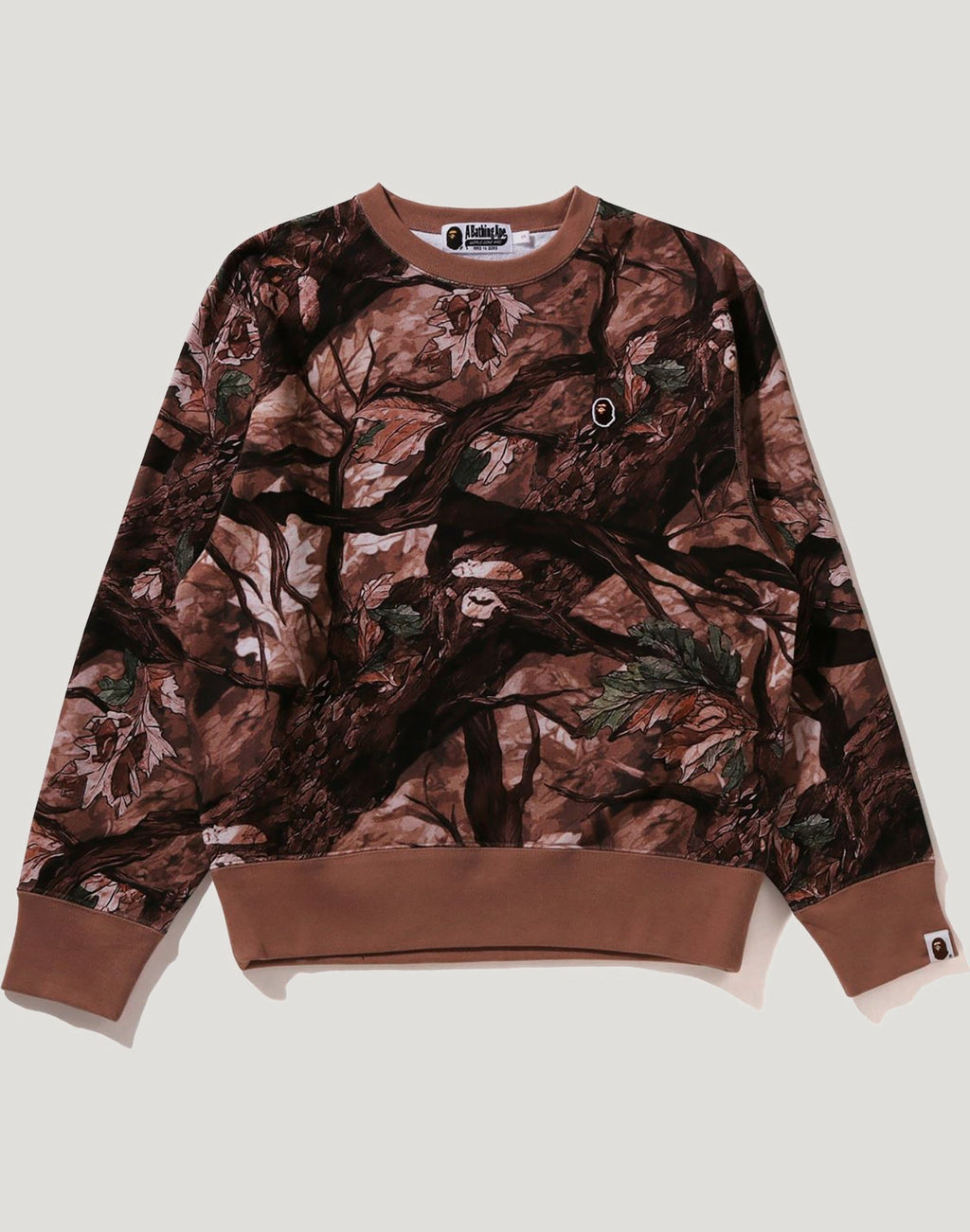TREE EDGE CAMO CREWNECK SWEATSHIRT LADIES