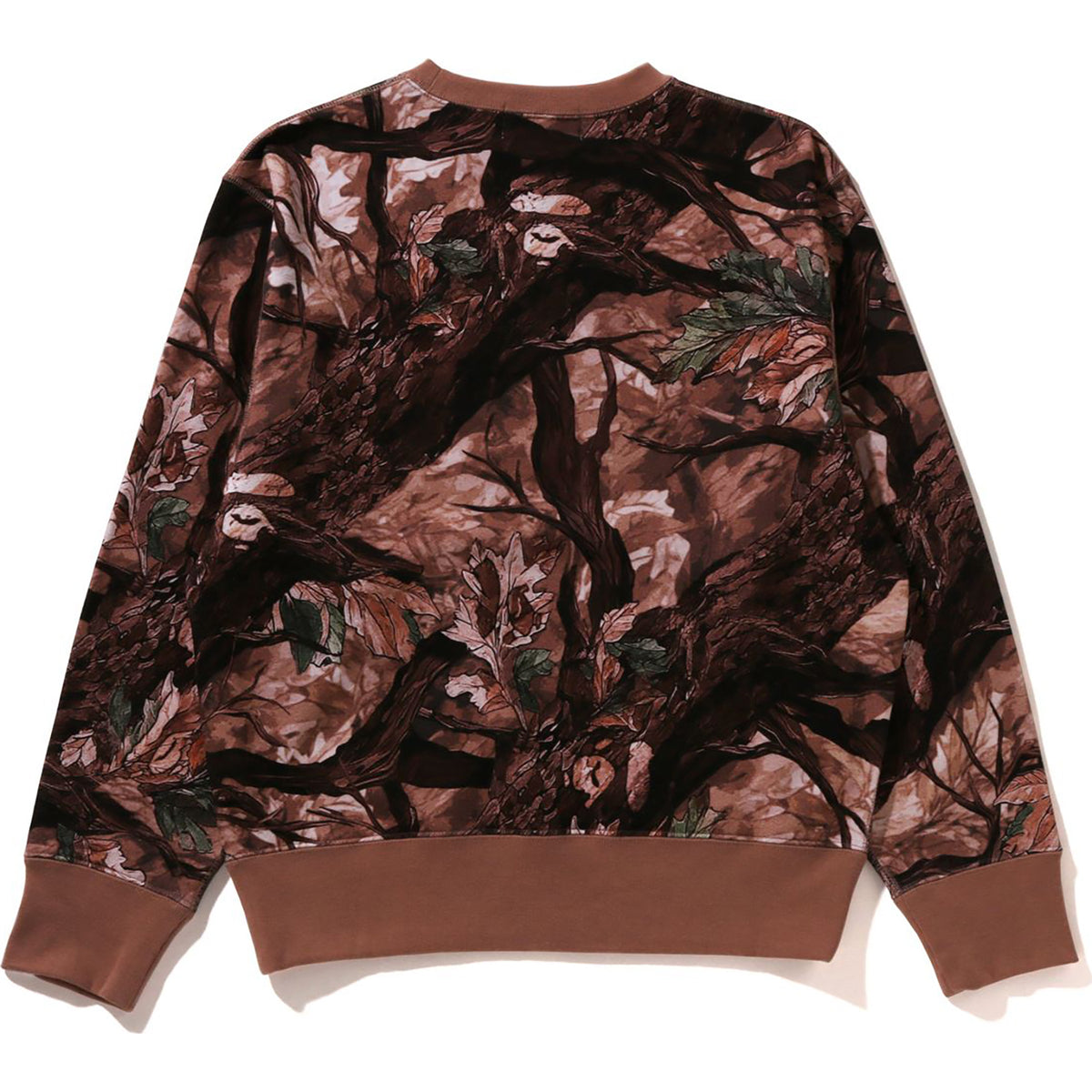 TREE EDGE CAMO CREWNECK SWEATSHIRT LADIES