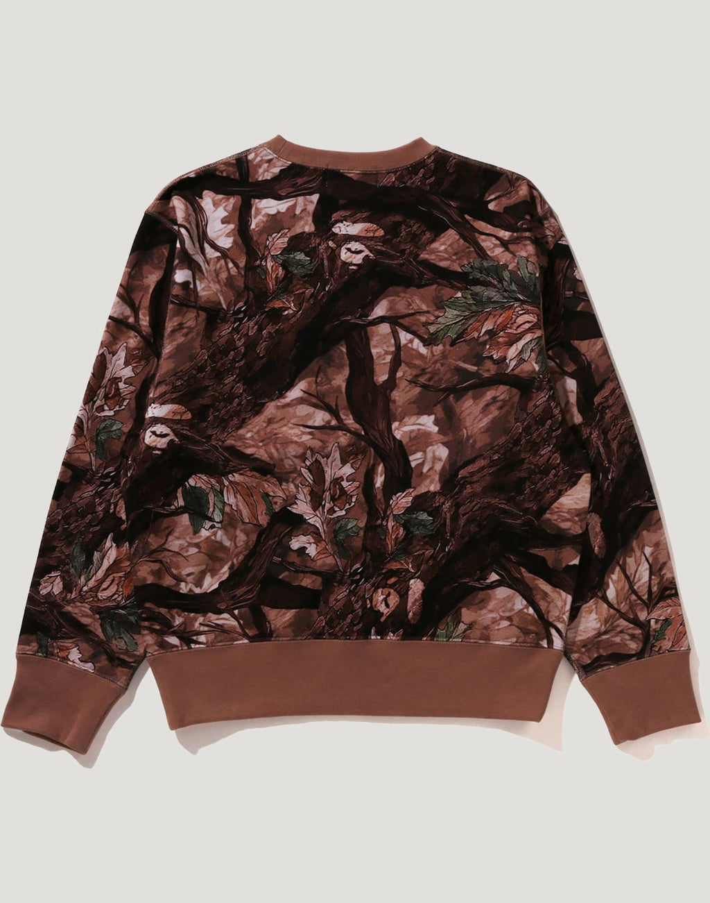 TREE EDGE CAMO CREWNECK SWEATSHIRT LADIES