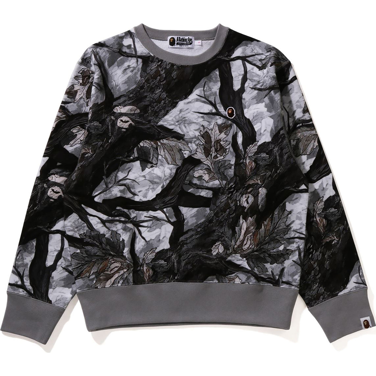TREE EDGE CAMO CREWNECK SWEATSHIRT LADIES