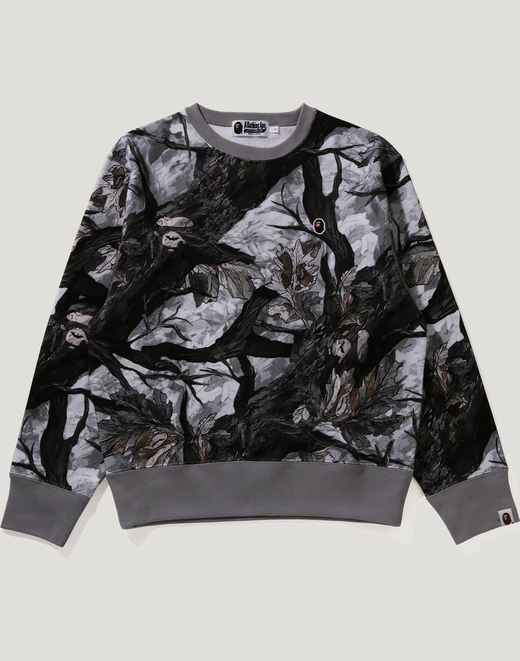 TREE EDGE CAMO CREWNECK SWEATSHIRT LADIES