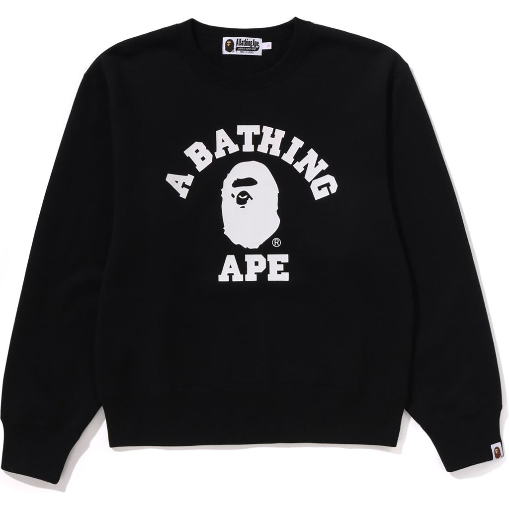 COLLEGE CREWNECK SWEATSHIRT LADIES