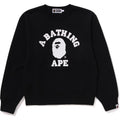COLLEGE CREWNECK SWEATSHIRT LADIES