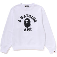 COLLEGE CREWNECK SWEATSHIRT LADIES