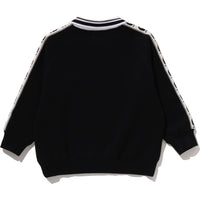 BAPE TAPE RELAXED FIT CREWNECK SWEATSHIRT KIDS