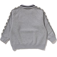 BAPE TAPE RELAXED FIT CREWNECK SWEATSHIRT KIDS