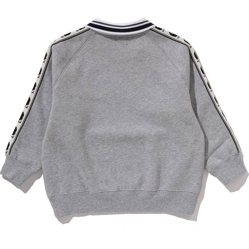 BAPE TAPE RELAXED FIT CREWNECK SWEATSHIRT KIDS