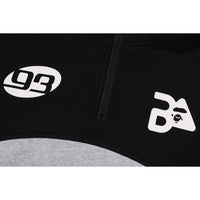 BAPE RELAXED FIT HALF ZIP SWEATSHIRT KIDS