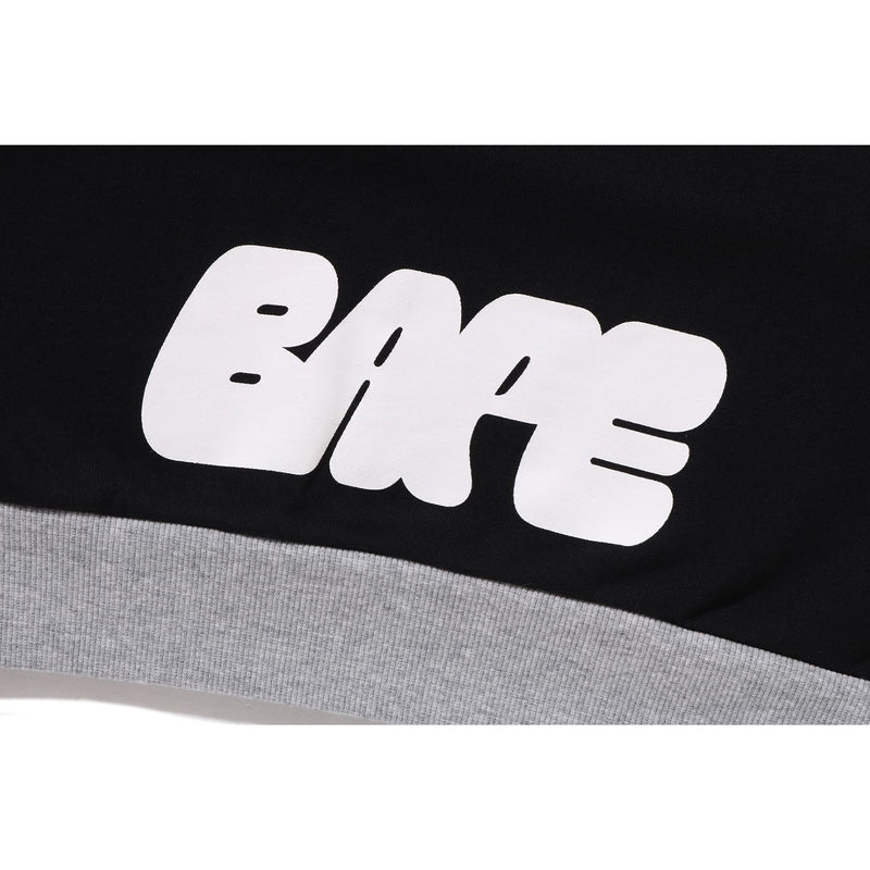 BAPE RELAXED FIT HALF ZIP SWEATSHIRT KIDS