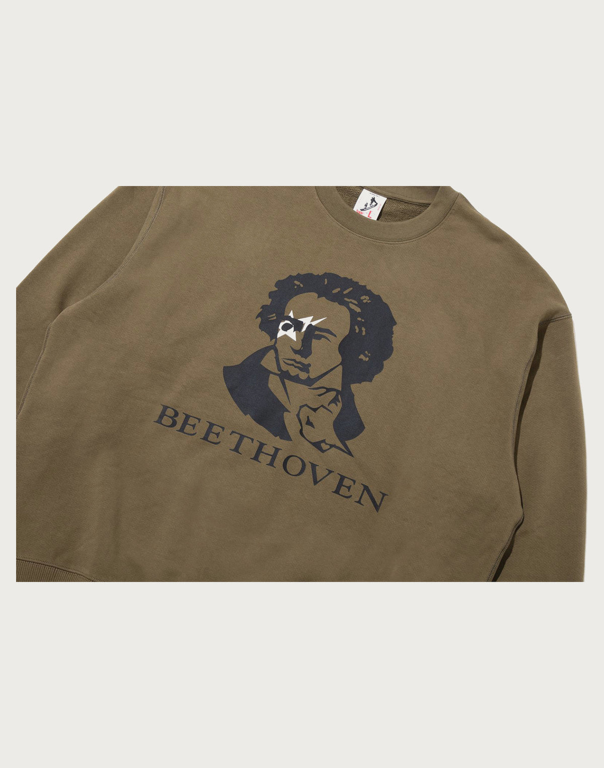 BAPE BY KAZUKI KURAISHI RELAXED FIT CREWNECK SWEATSHIRT MENS