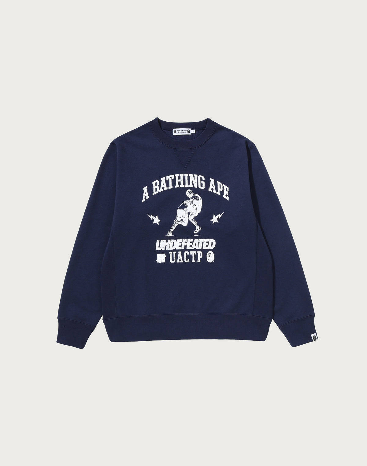 BAPE X UNDFTD CREWNECK SWEATSHIRT MENS