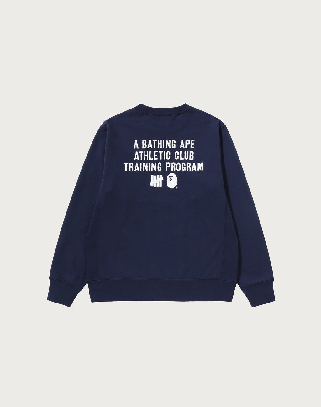 BAPE X UNDFTD CREWNECK SWEATSHIRT MENS