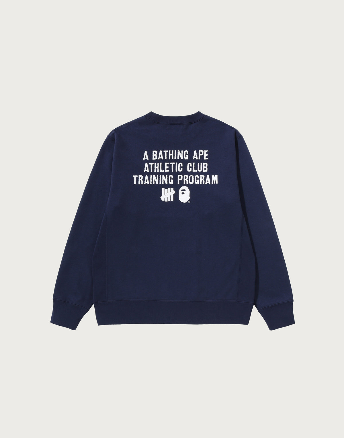 BAPE X UNDFTD CREWNECK SWEATSHIRT MENS