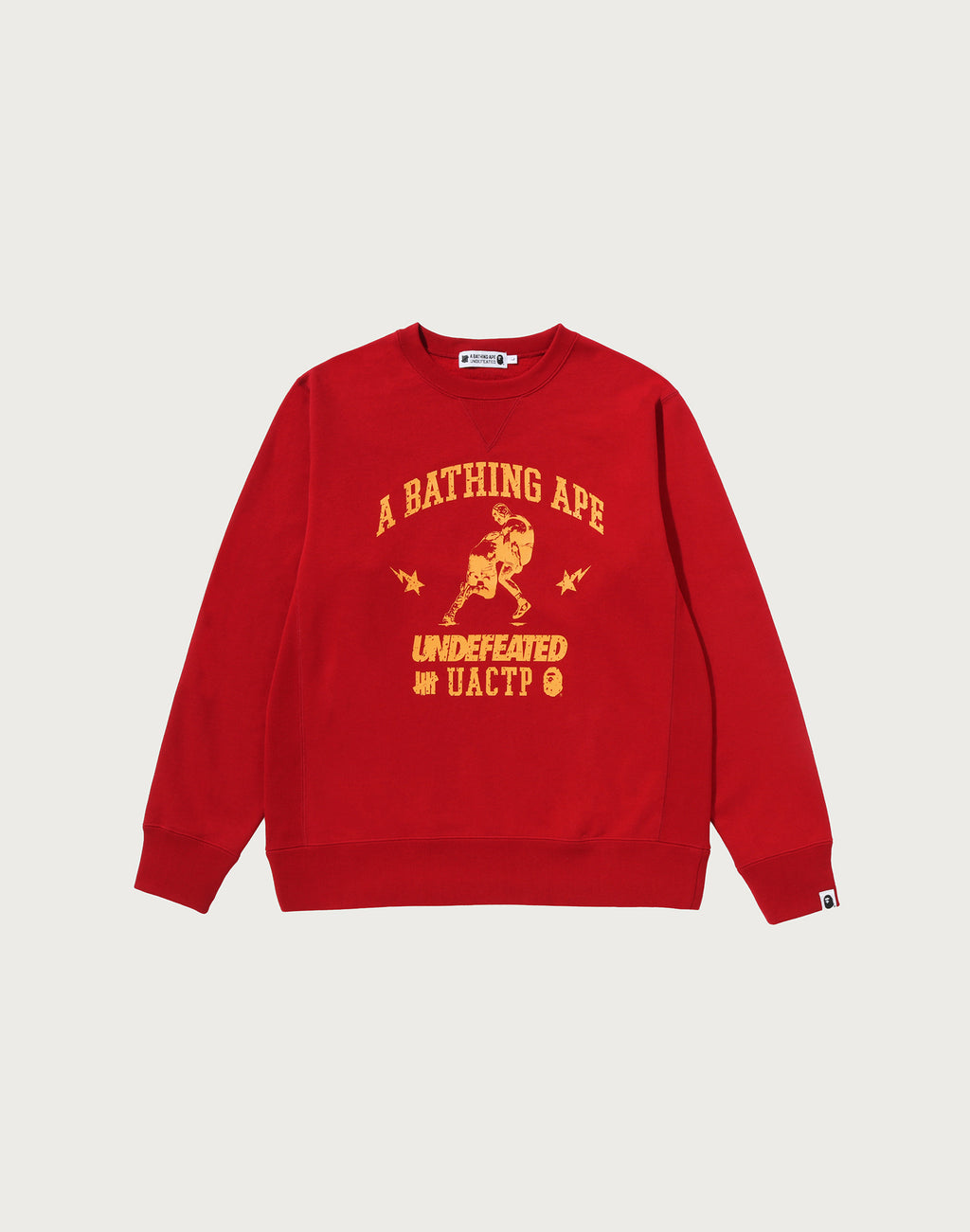 BAPE X UNDFTD CREWNECK SWEATSHIRT MENS