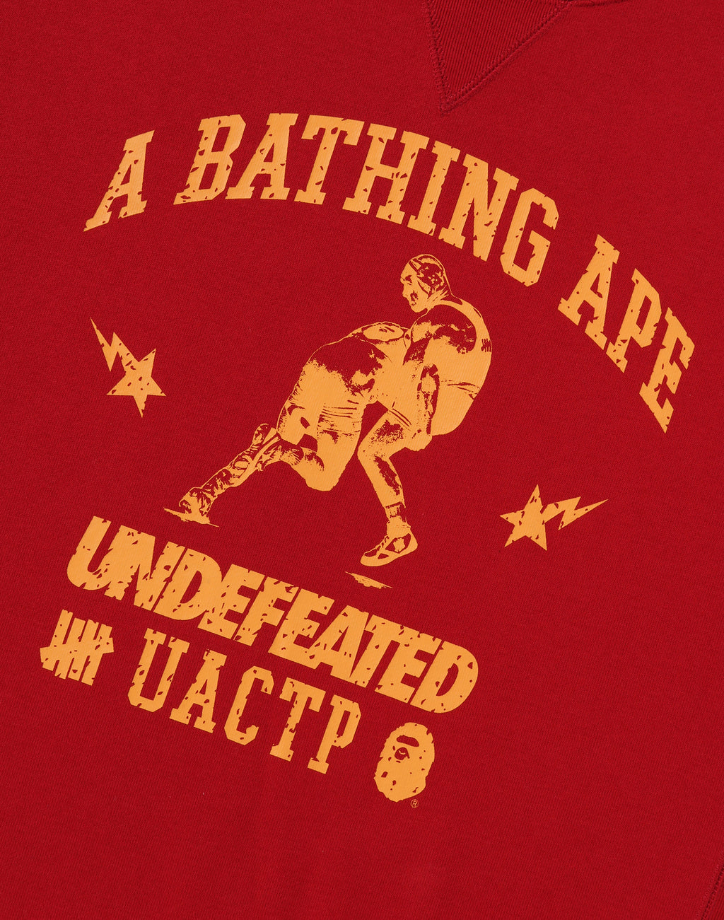 BAPE X UNDFTD CREWNECK SWEATSHIRT MENS