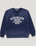 DESTROY WASHED EFFECT RELAXED FIT CREWNECK SWEATSHIRT MENS