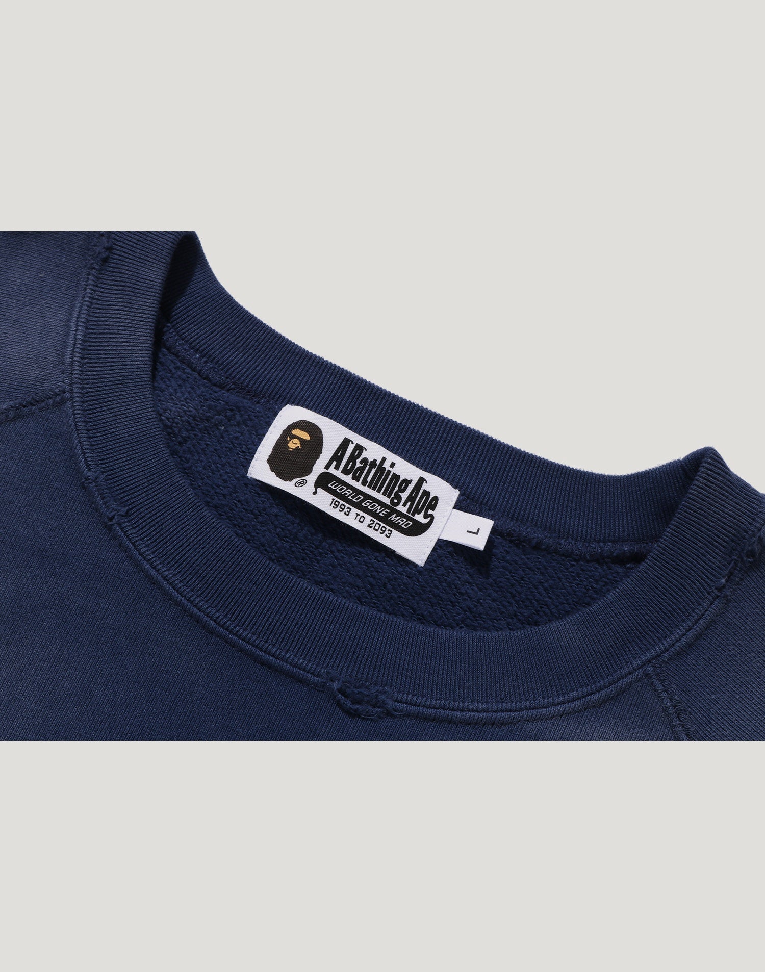 DESTROY WASHED EFFECT RELAXED FIT CREWNECK SWEATSHIRT MENS