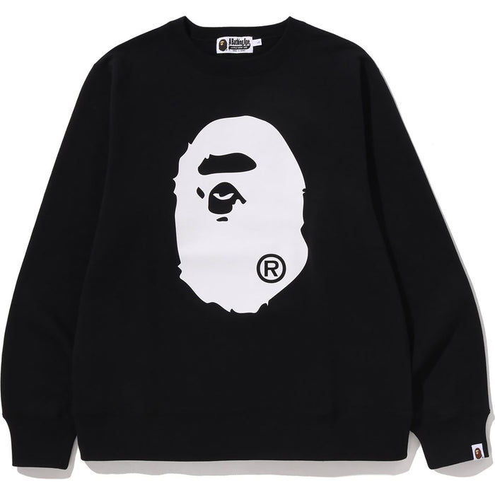 BIG APE HEAD CREWNECK SWEATSHIRT MENS
