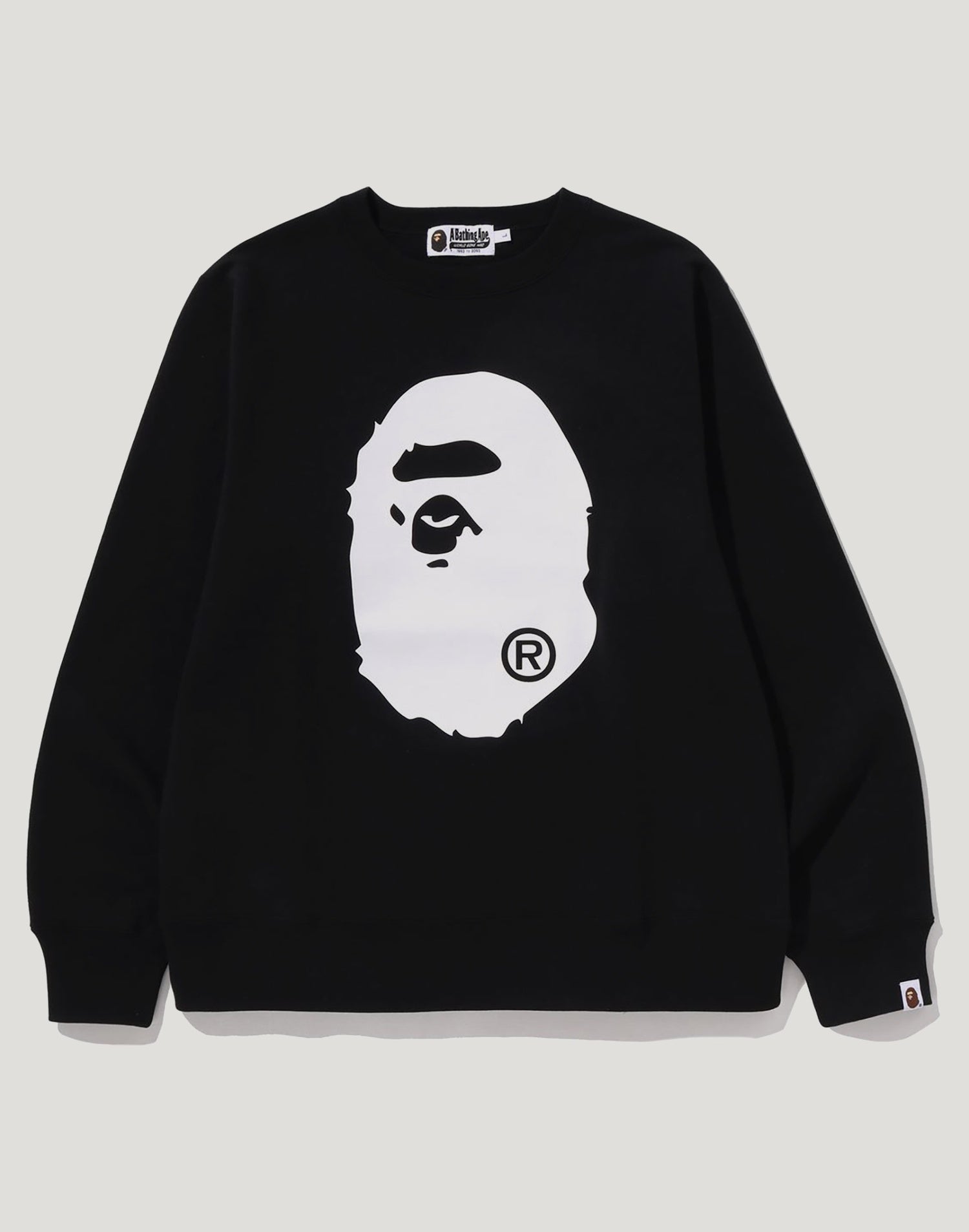 BIG APE HEAD CREWNECK SWEATSHIRT MENS