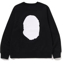 BIG APE HEAD CREWNECK SWEATSHIRT MENS
