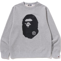 BIG APE HEAD CREWNECK SWEATSHIRT MENS