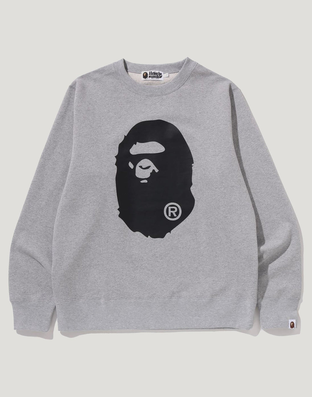 BIG APE HEAD CREWNECK SWEATSHIRT MENS