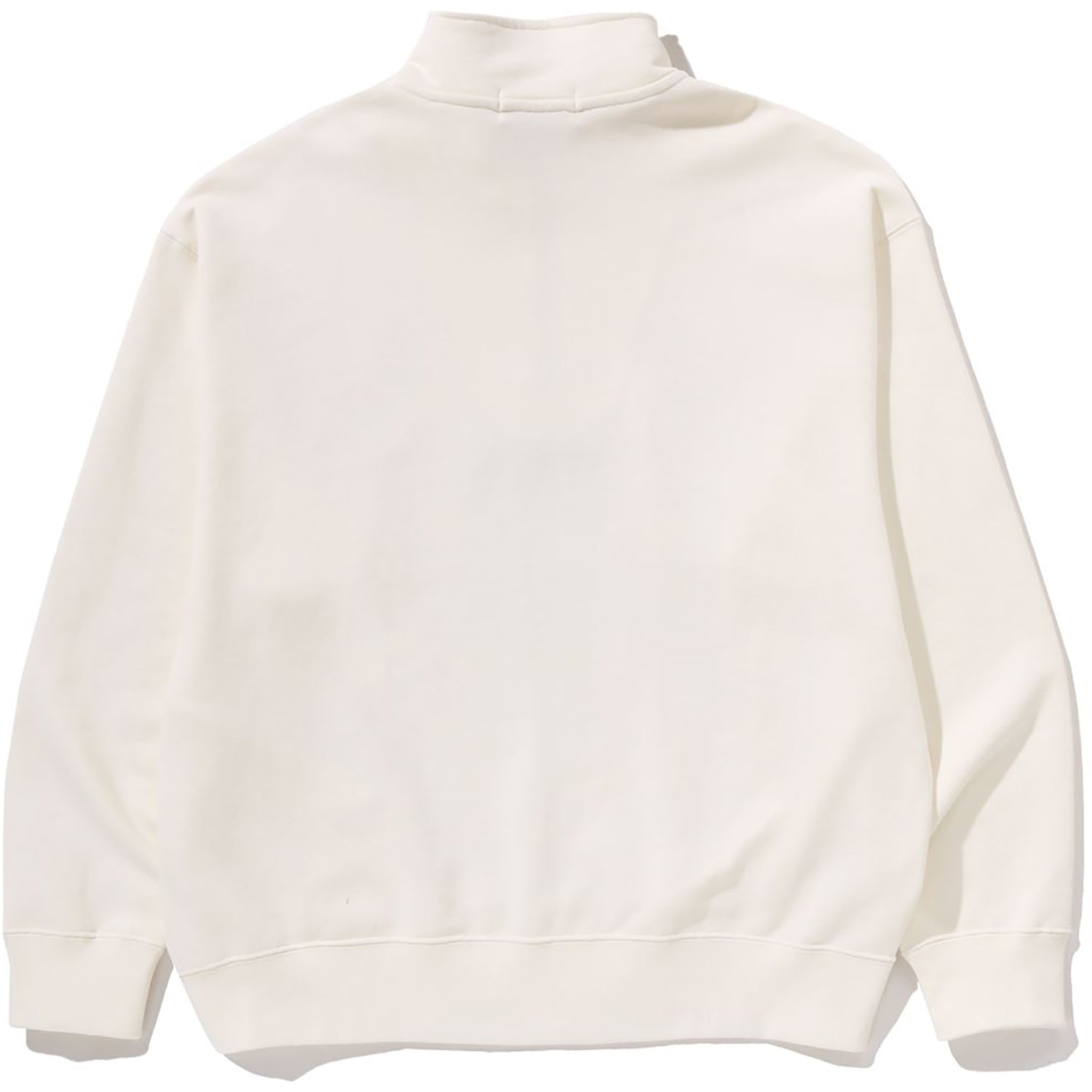 COLLEGE HALF ZIP RELAXED FIT CREWNECK SWEATSHIRT MENS – us.bape.com
