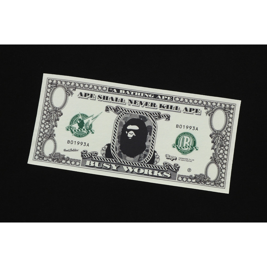 BANKNOTE RELAXED FIT CREWNECK SWEATSHIRT MENS