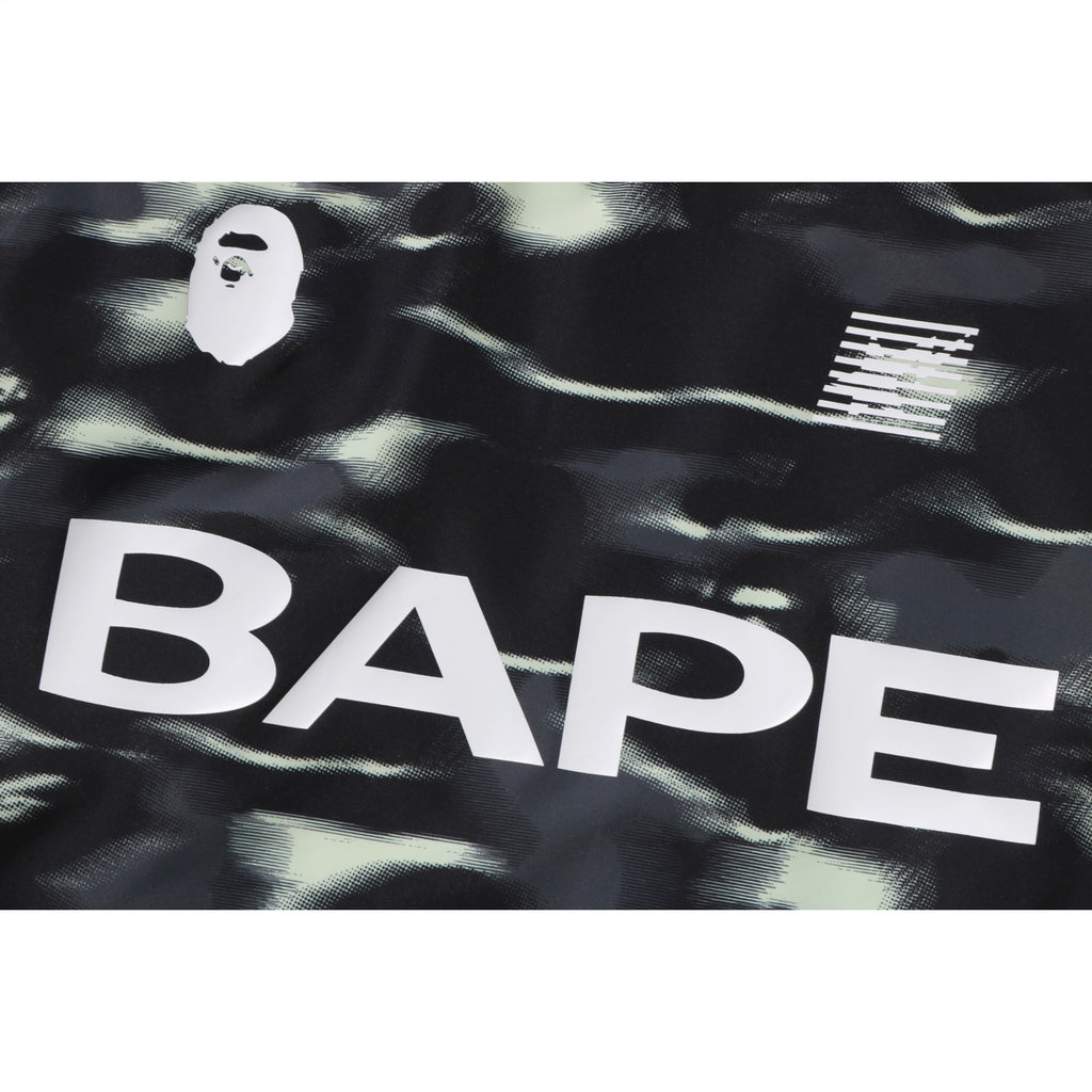 SCREEN CAMO FOOTBALL LOGO RELAXED FIT CREWNECK SWEATSHIRT MENS
