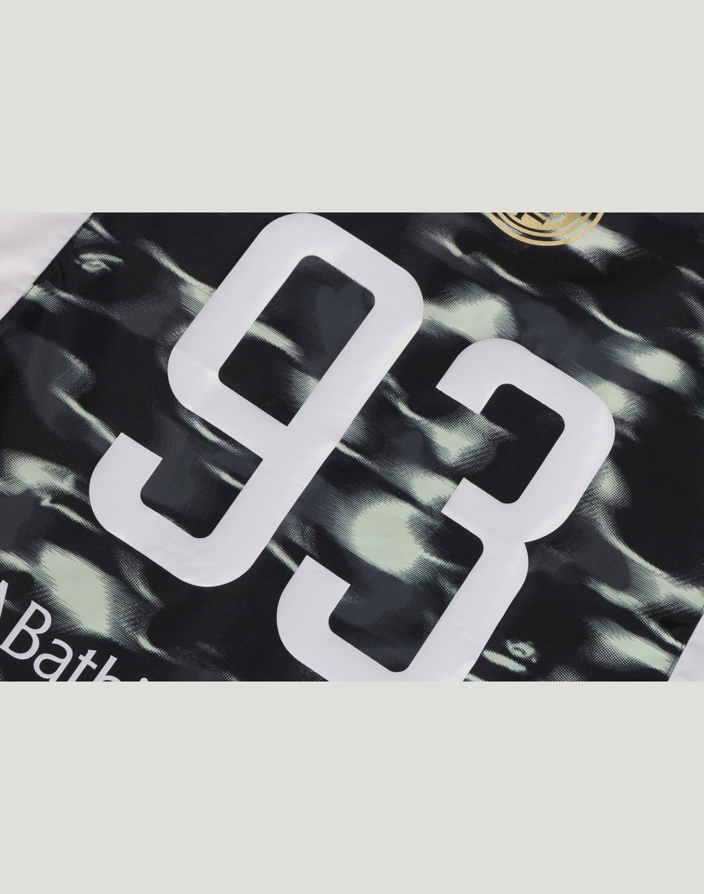SCREEN CAMO FOOTBALL LOGO RELAXED FIT CREWNECK SWEATSHIRT MENS