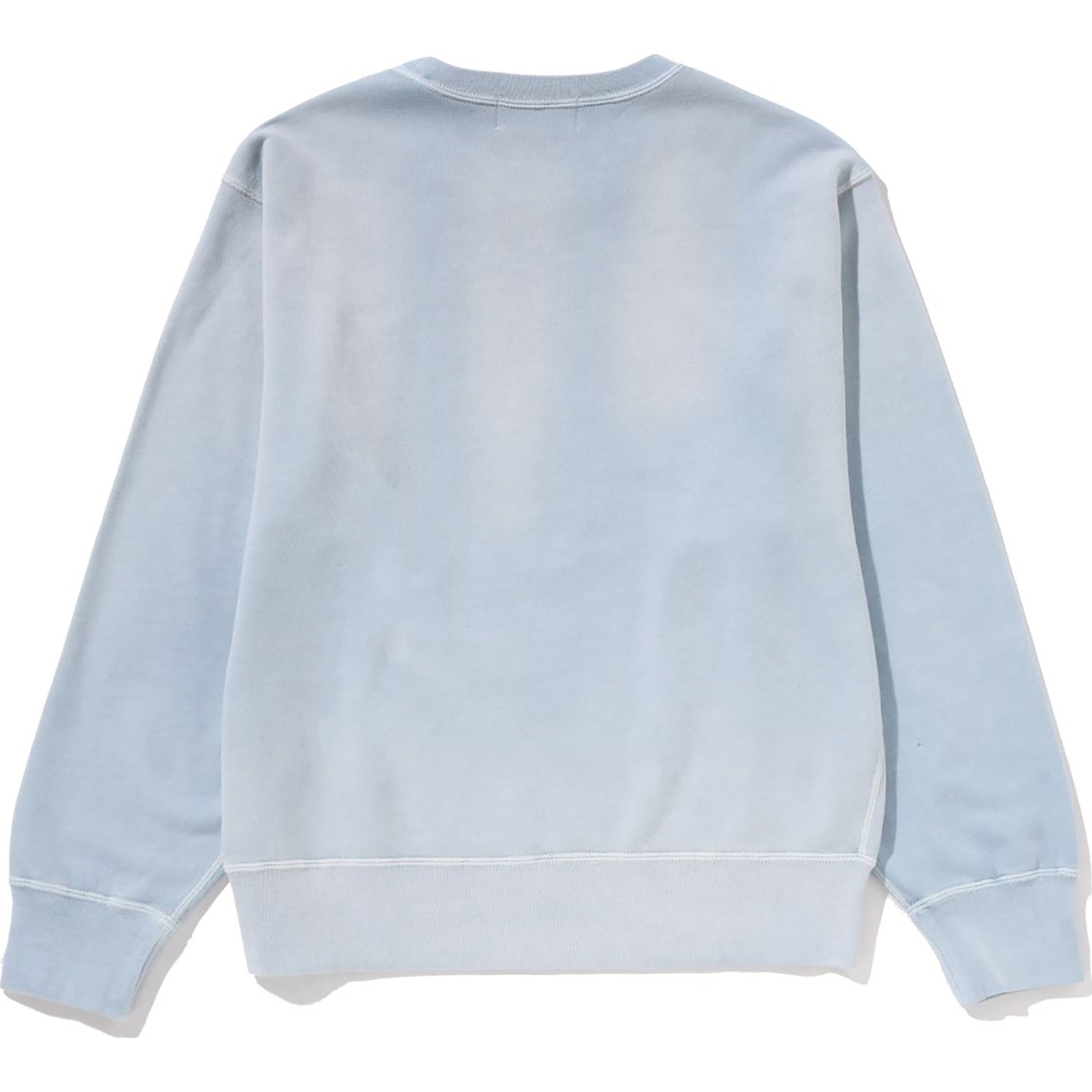 VINTAGE WASHED COLLEGE CREWNECK SWEATSHIRT LADIES – us.bape.com