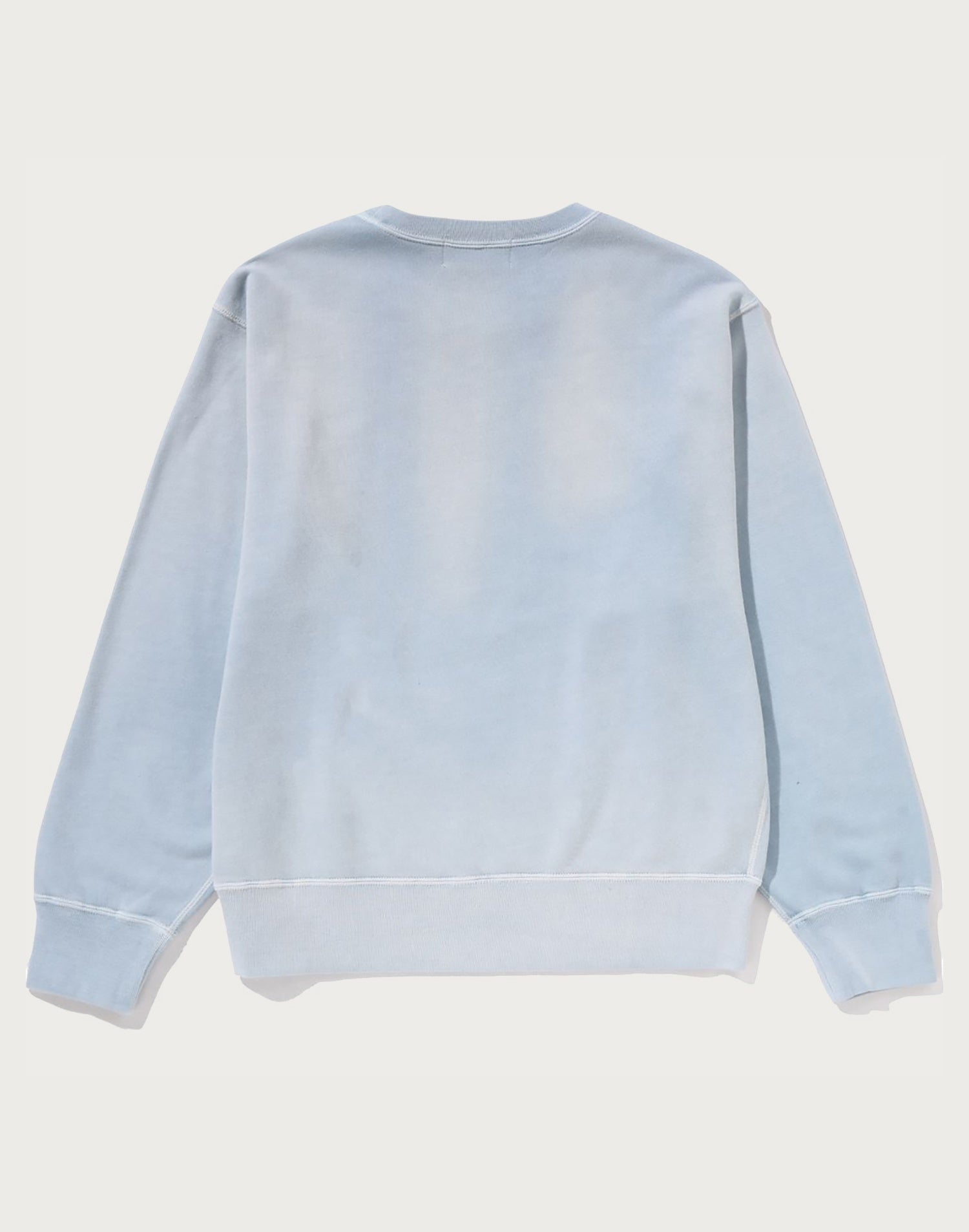 VINTAGE WASHED COLLEGE CREWNECK SWEATSHIRT LADIES