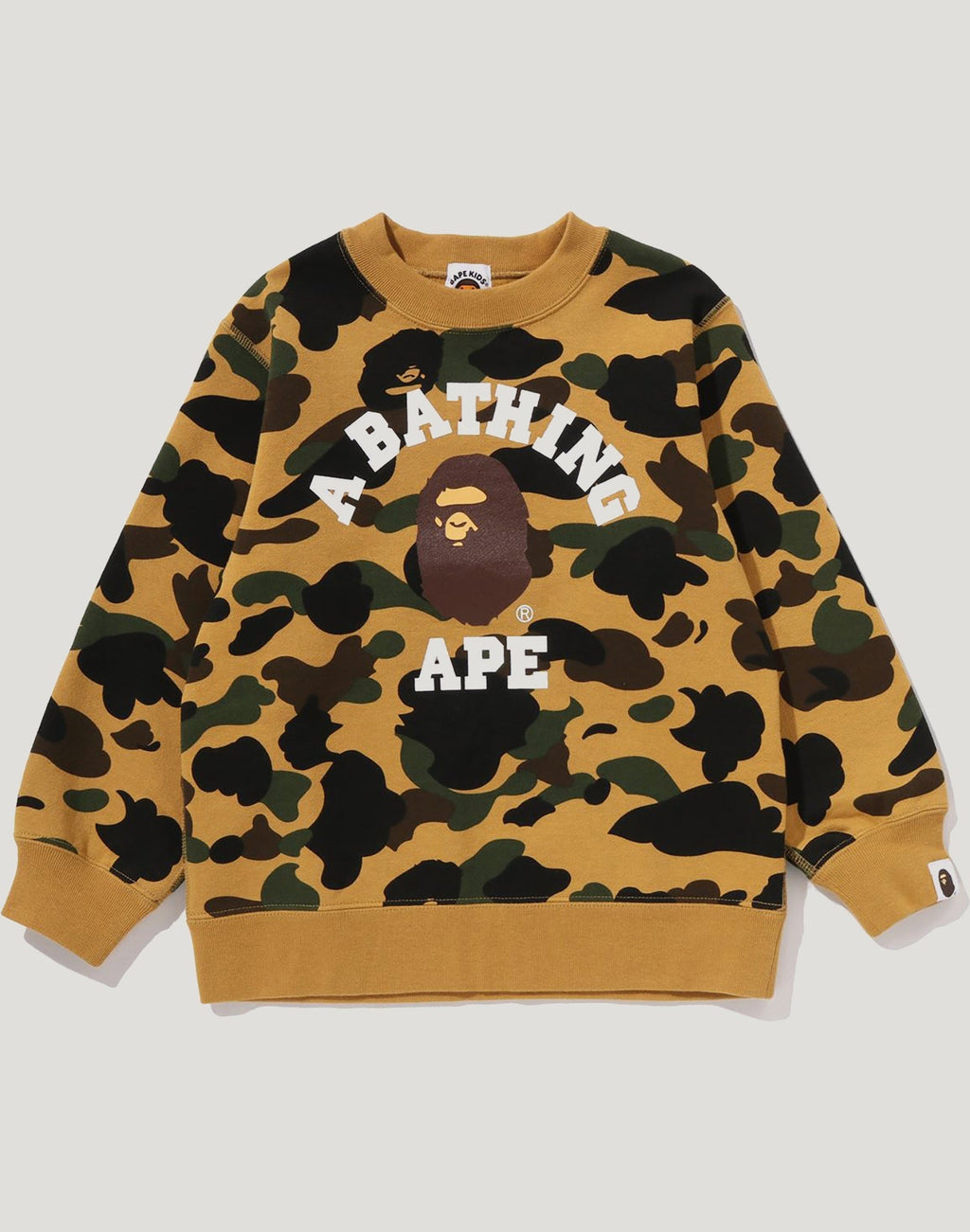 1ST CAMO COLLEGE CREWNECK SWEATSHIRT KIDS