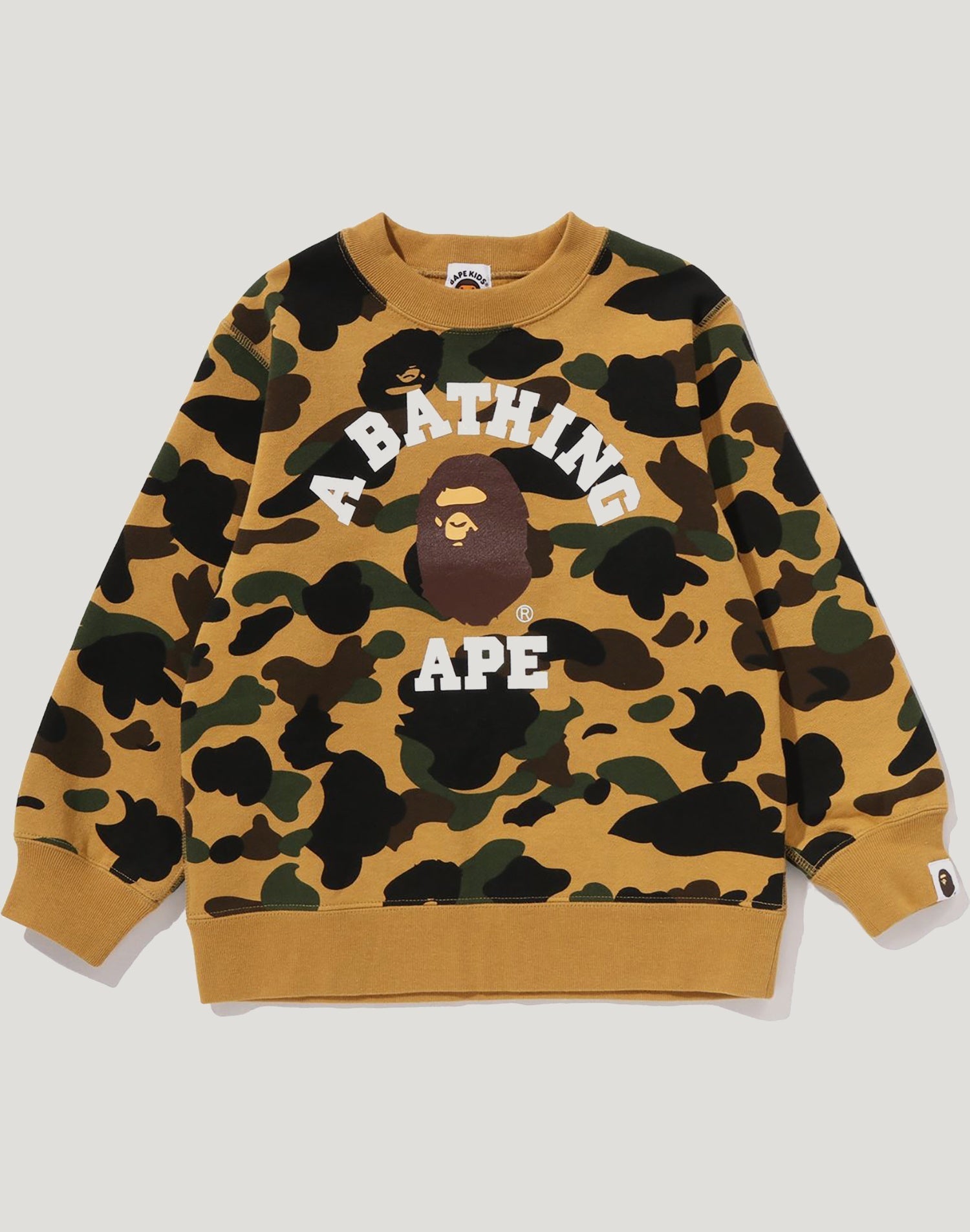 1ST CAMO COLLEGE CREWNECK SWEATSHIRT KIDS