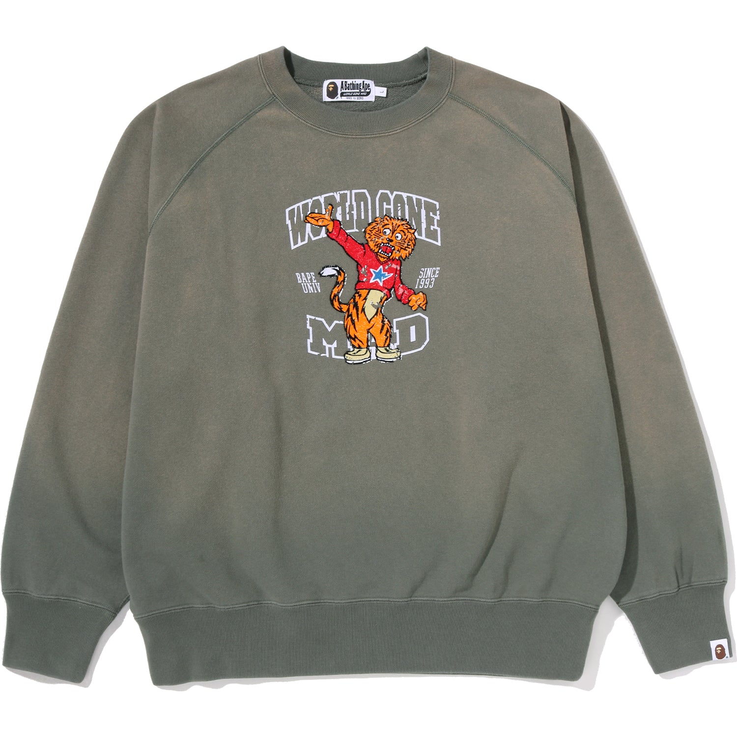 WGM BEAST COLLEGE RELAXED FIT CREWNECK SWEATSHIRT MENS