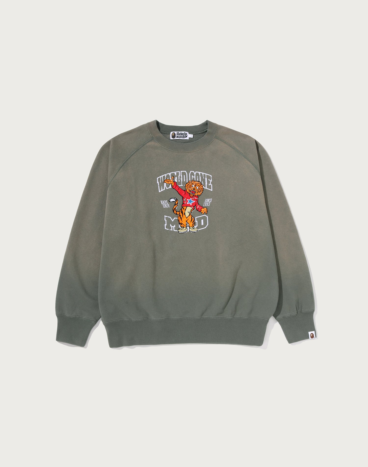 WGM BEAST COLLEGE RELAXED FIT CREWNECK SWEATSHIRT MENS