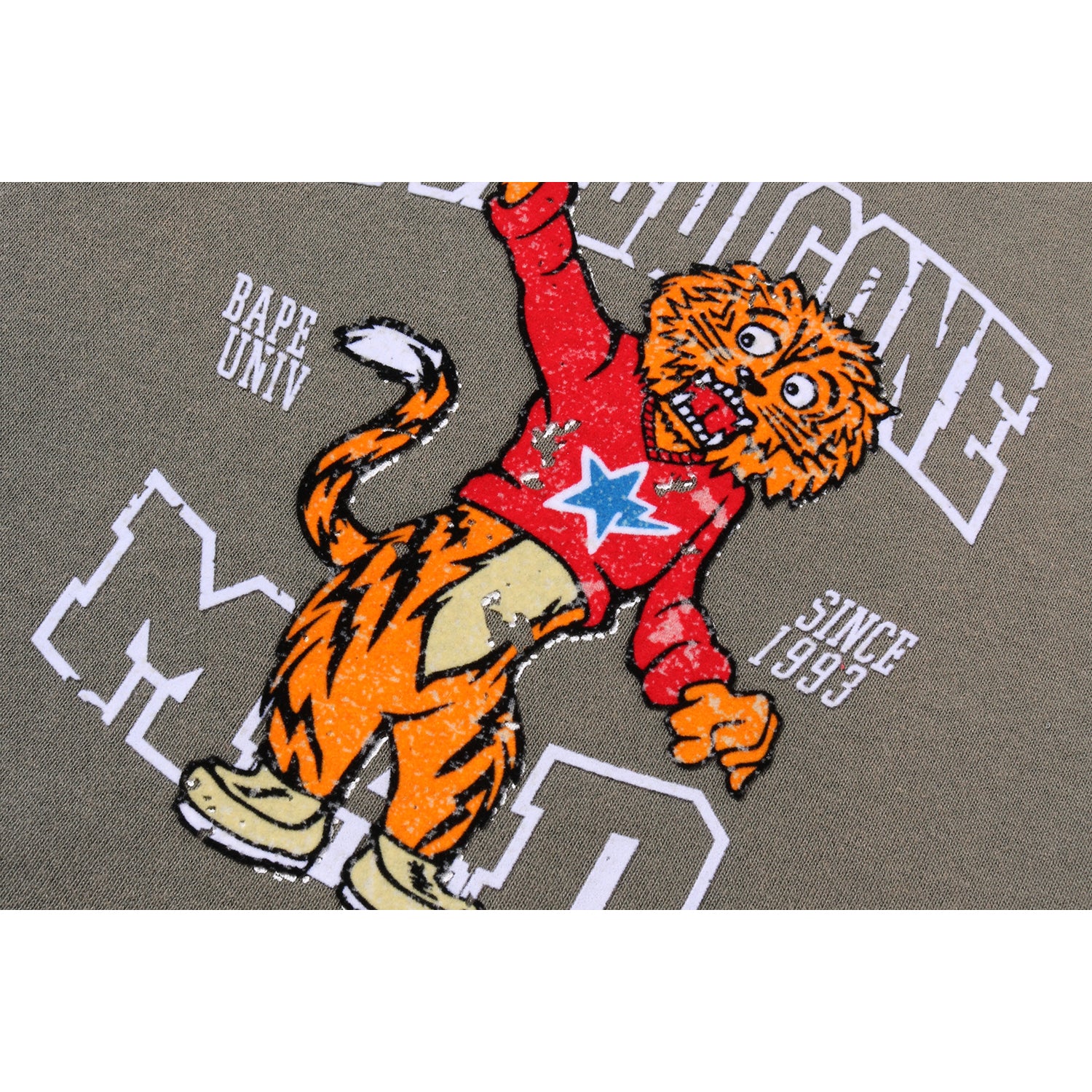 WGM BEAST COLLEGE RELAXED FIT CREWNECK SWEATSHIRT MENS
