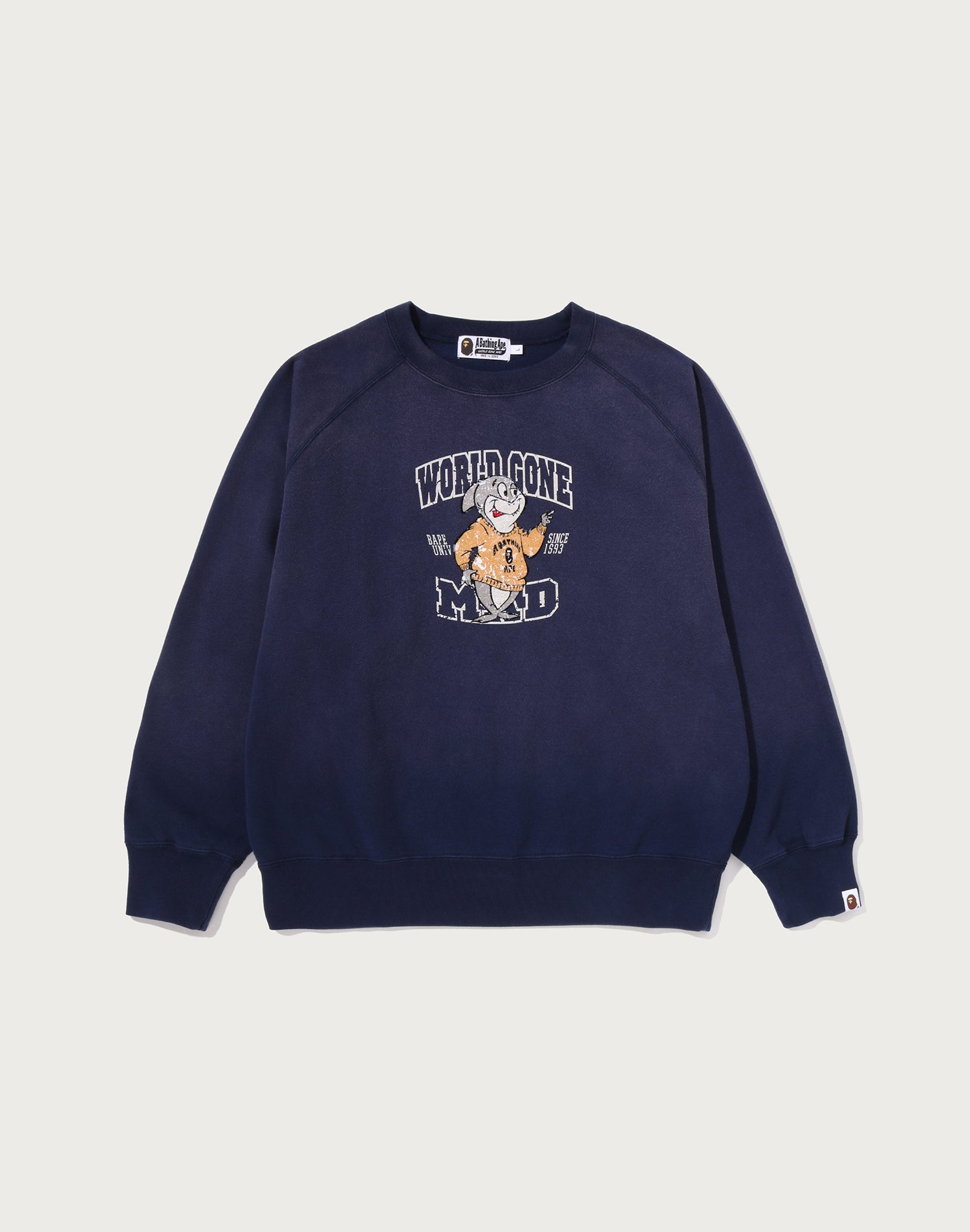 WGM BEAST COLLEGE RELAXED FIT CREWNECK SWEATSHIRT MENS