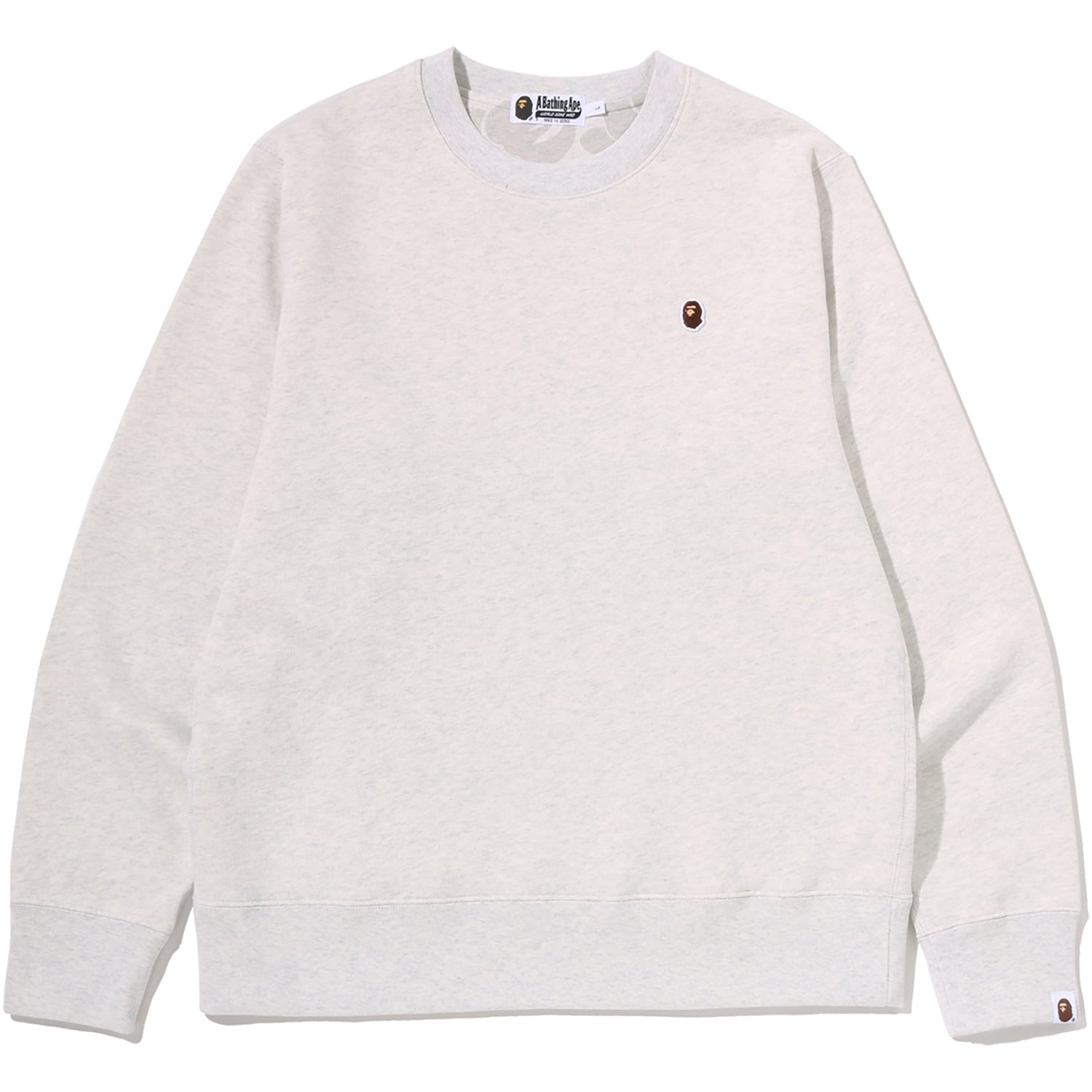 ONE POINT CREWNECK SWEATSHIRT MENS – us.bape.com